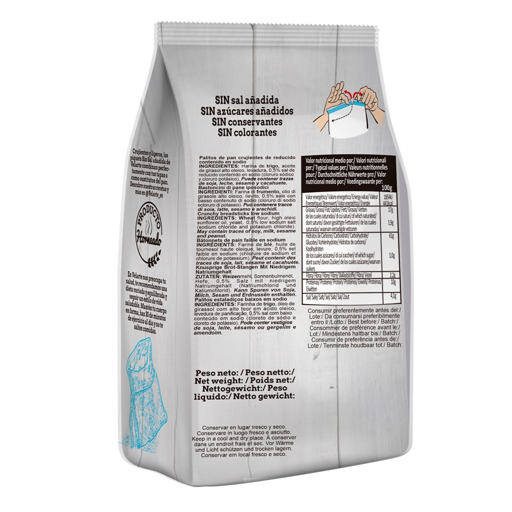 Picos de pan bajos en sal - Imagen 2