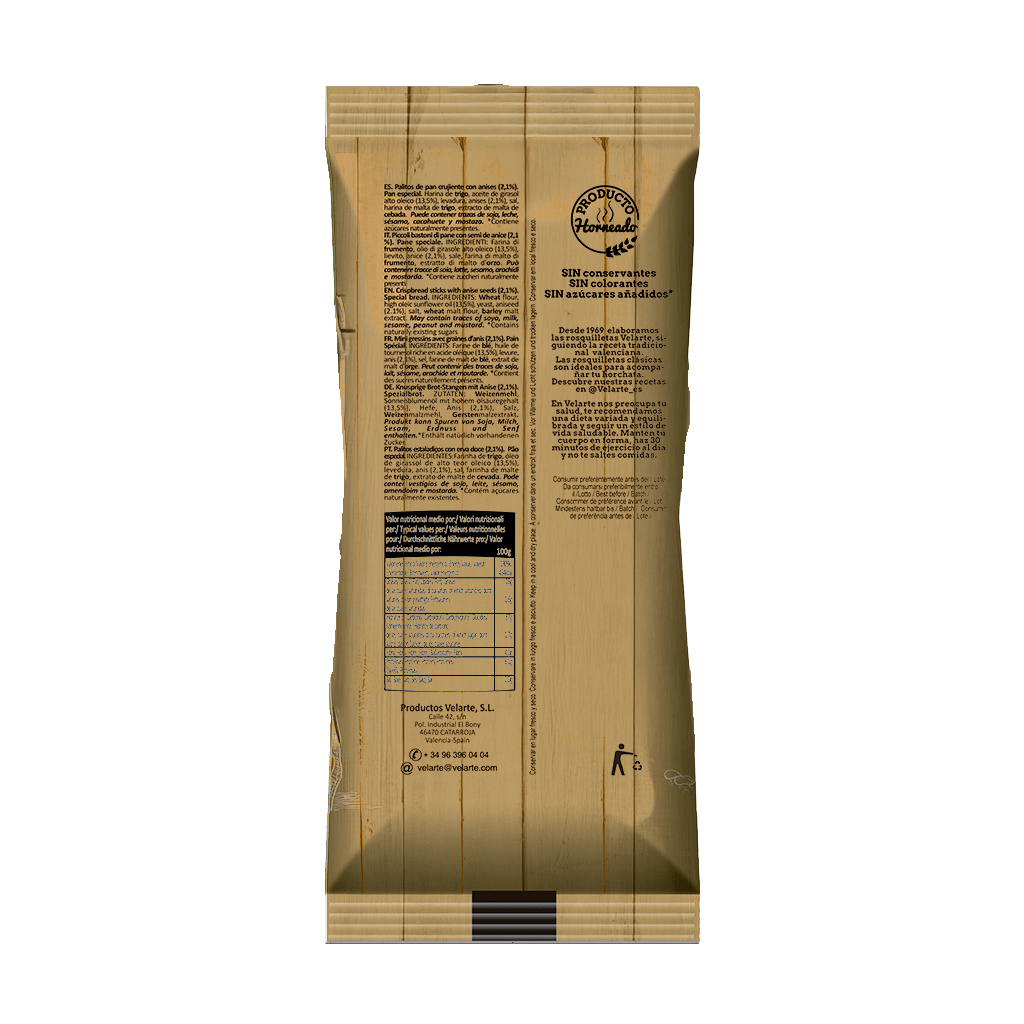 Palitos de pan con anises - Imagen 2