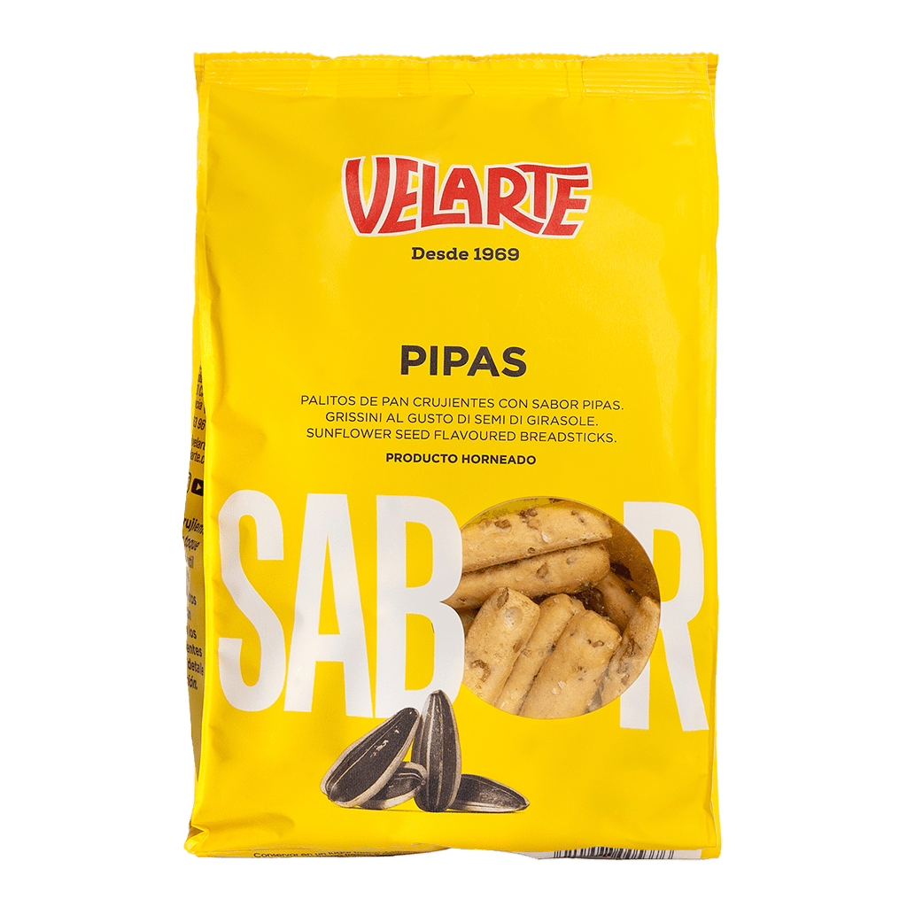 Palitos cortos de pan sabor pipas